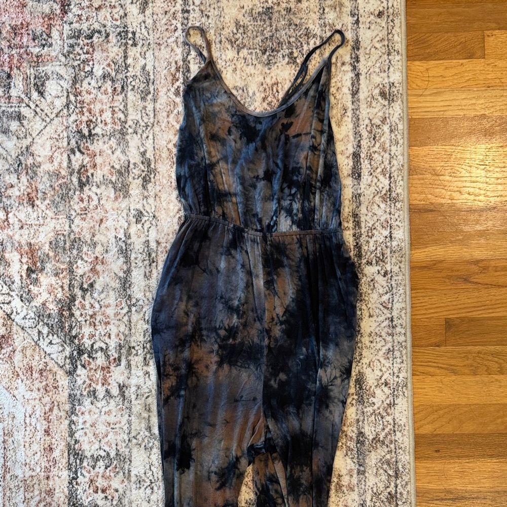 Staring at Stars Tie-Dye Sleeveless Jumpsuit